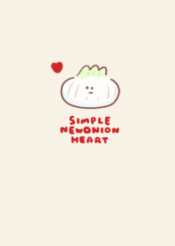 simple new onion heart beige.