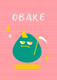 OBAKE - ゆるかわおばけ　ピンク