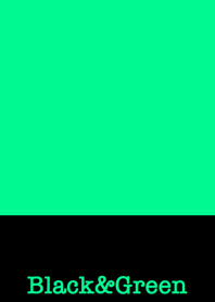 Simple Green & Black no logo No.6-5