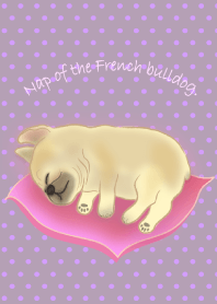 Nap of the French bulldog.