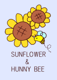Sunflower & Hunny Bee