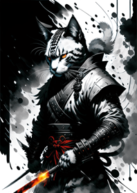水墨猫武士 5AF193