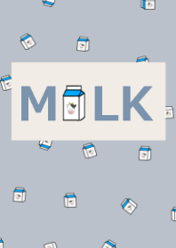 MILK PACK /dustyblue