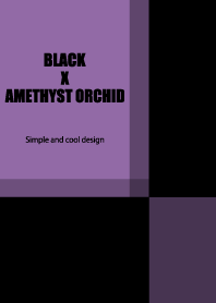 BLACK X AMETHYST ORCHID