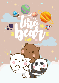 หมีเพื่อนรัก กาแล็กซี่ สีครีม