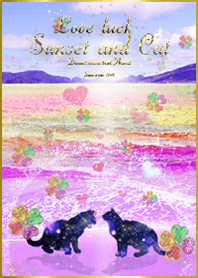 Love luck Sunset and Cat#