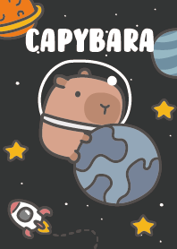 Capybara space  2024 LET'S DRAW