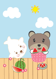 Cute animals theme v.10