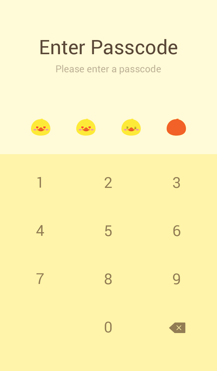 Simple Lover Duck Theme