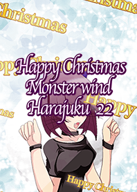 Happy Christmas Monster wind Harajuku22