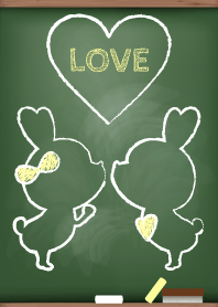 blackboard rabbit 13