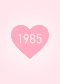 Born in 1985/Simple Pink dress-up