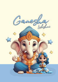 Ganesha & Lakshmi Cute (Friday)