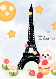 Cute bunny in Paris 9