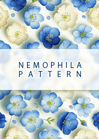 ネモフィラの花海