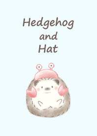 Hedgehog and Hat* -crab- blue
