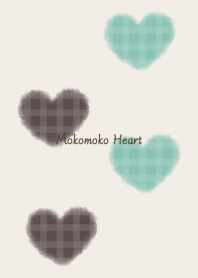 mokomoko heart -chocolate mint-