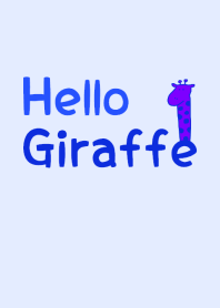 Hello Giraffe blue 16
