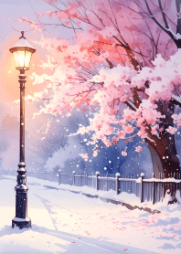 Snow Cherry Blossoms Vol.1