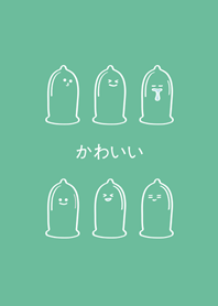 cute transparent balloon(mint green)