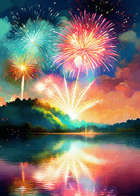 Beautiful Fireworks Theme#705