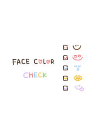 face color check