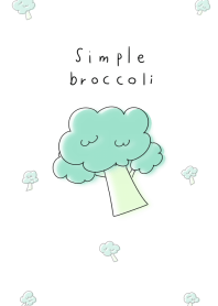 シンプル ブロッコリー