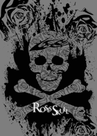 Roses Skull [gray]