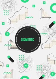 Geometric Perspective Shamrock Green