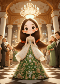 Cute Girl in Fashion Show