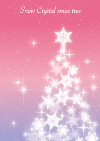 Snow Crystal xmas tree