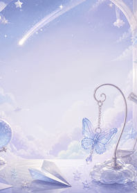Cloud Glass Comet Paper Observatory