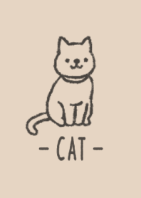 Doodle cat :3 BEIGE GRAY