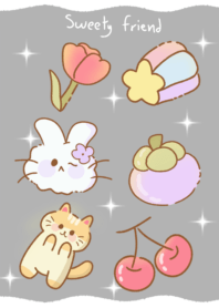 Sweety friends (black)