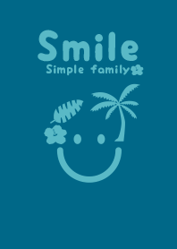 Smile & tropical Marine blue