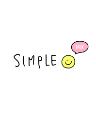 simple smile talk theme