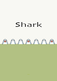 Yellow Green : Kawaii Shark