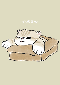 neko drawing4 - goldenrod