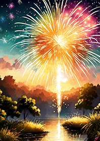 Beautiful Fireworks Theme#887