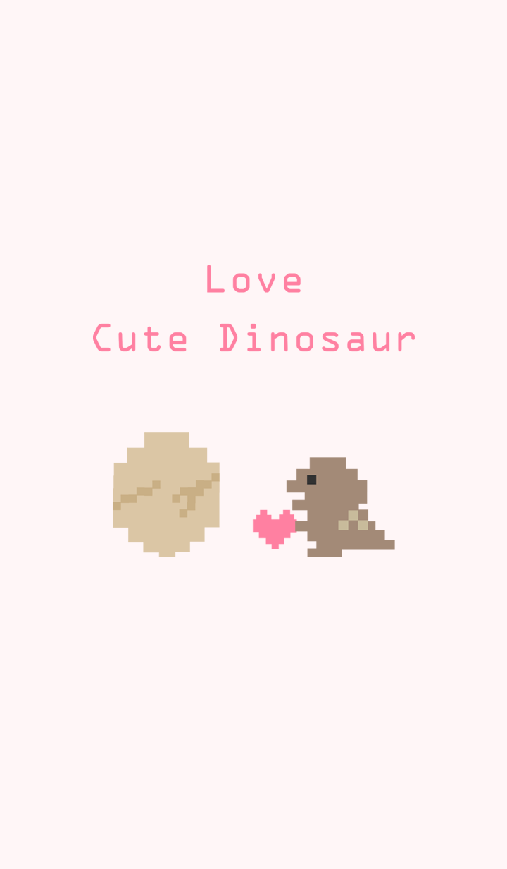 My electronic dinosaur-Love pink