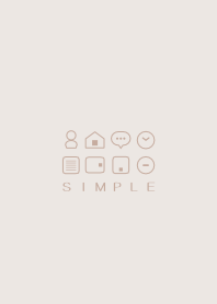 SIMPLE(beige)V.519b