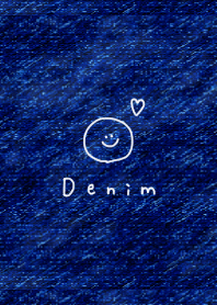 Denim x smiles and hearts.