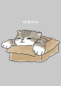 neko drawing1 - grey