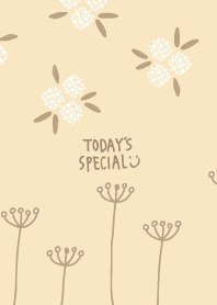 Dancing white round flowers20 from Japan