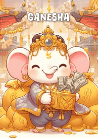 甘尼薩勳爵微笑著並祝福 15