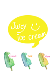 Juicy ice cream