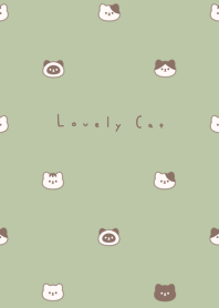 可愛的貓臉 / pistachio