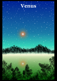 The evening star = Venus