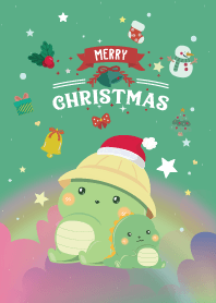 คริสต์มาส เมฆสีเขียวอ่อน