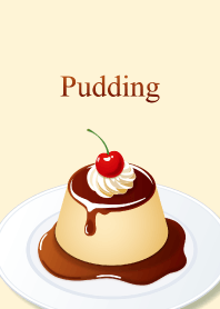 Dessert "Pudding" theme 01